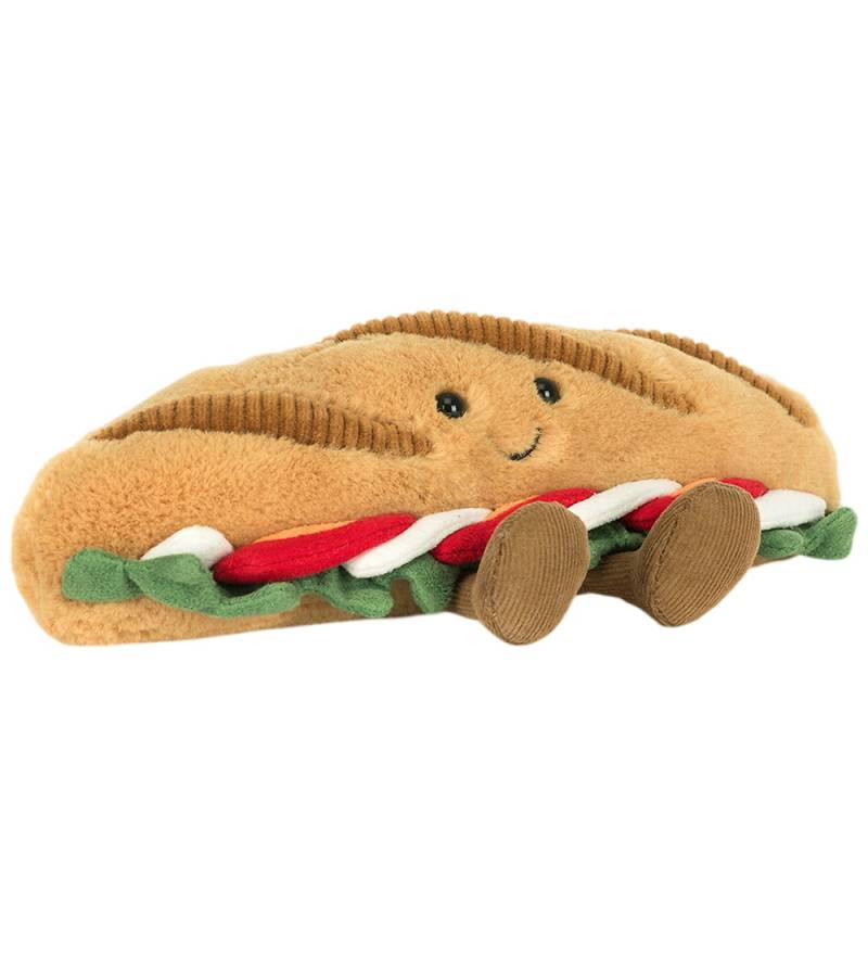 Jellycat Kuscheltier - 12x6 cm - Amuseables Caprese Baguette - Jellycat - One Size - Kuscheltiere Jellycat Kuscheltier - 12x6 cm - Amuseables Caprese Baguette - Jellycat - One Size - Kuscheltiere von Jellycat
