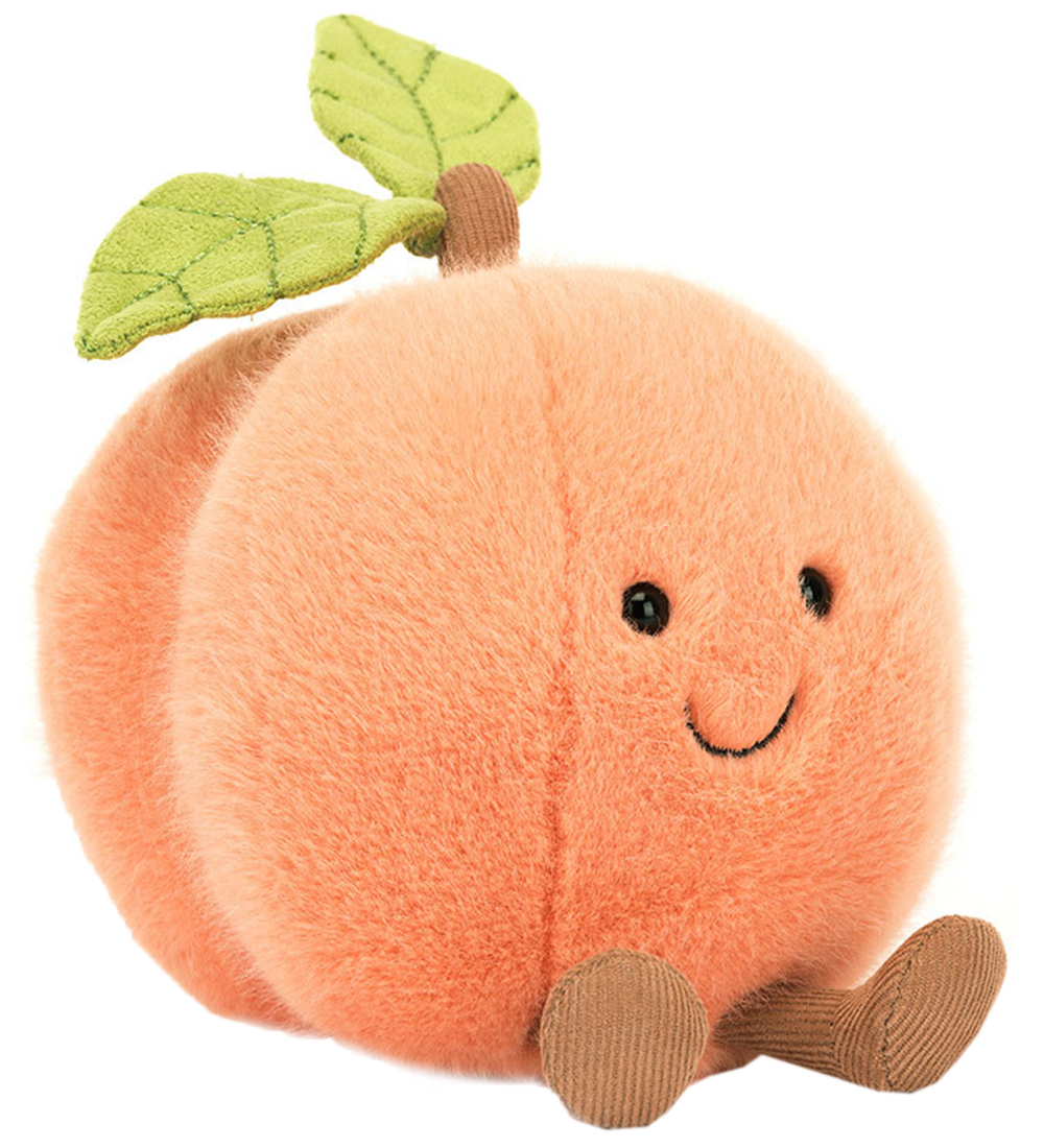 Jellycat Kuscheltier - 14x11 cm - Amuseables Peach - Jellycat - One Size - Kuscheltiere Jellycat Kuscheltier - 14x11 cm - Amuseables Peach - Jellycat - One Size - Kuscheltiere von Jellycat