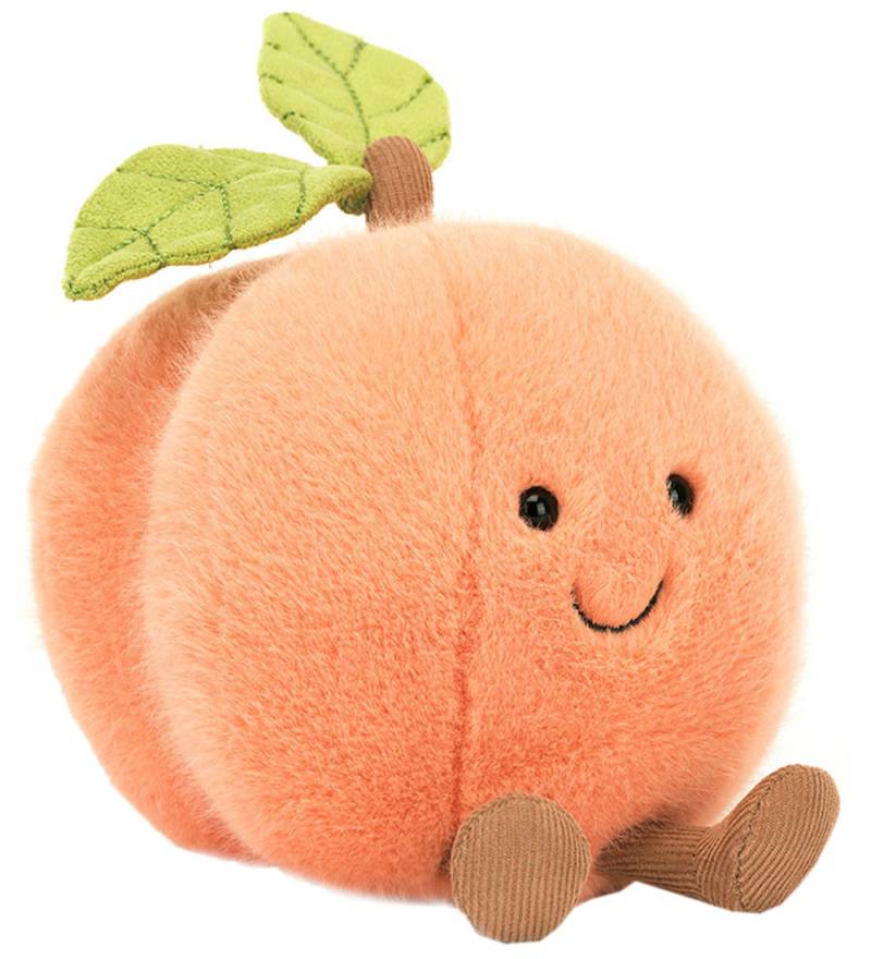 Jellycat Kuscheltier - 14x11 cm - Amuseables Peach - Jellycat - One Size - Kuscheltiere Jellycat Kuscheltier - 14x11 cm - Amuseables Peach - Jellycat - One Size - Kuscheltiere von Jellycat