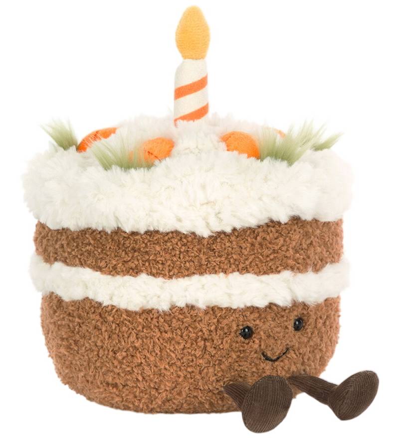 Jellycat Kuscheltier - 15x15 cm - Amuseables Karotte Cake - Jellycat - One Size - Kuscheltiere Jellycat Kuscheltier - 15x15 cm - Amuseables Karotte Cake - Jellycat - One Size - Kuscheltiere von Jellycat