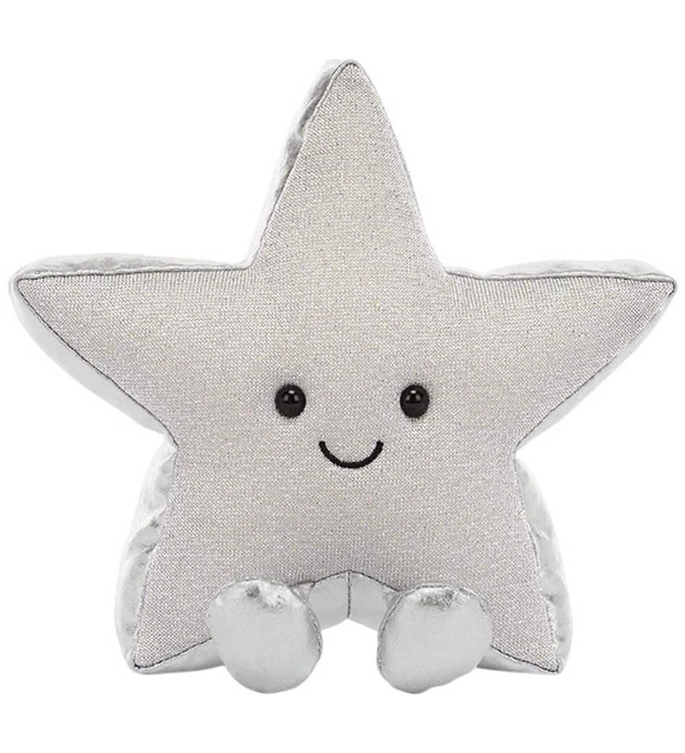 Jellycat Kuscheltier - 17 cm - Amuseables Silber Star - Jellycat - One Size - Kuscheltiere Jellycat Kuscheltier - 17 cm - Amuseables Silber Star - Jellycat - One Size - Kuscheltiere von Jellycat