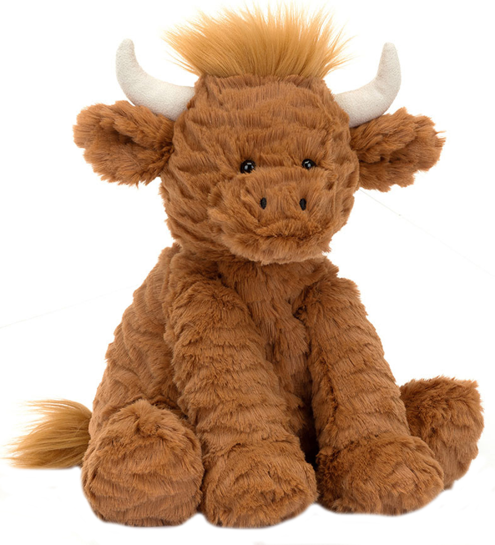 Jellycat Kuscheltier - 23x13 cm - Fuddlewuddle Highland Cow - Jellycat - One Size - Kuscheltiere Jellycat Kuscheltier - 23x13 cm - Fuddlewuddle Highland Cow - Jellycat - One Size - Kuscheltiere von Jellycat