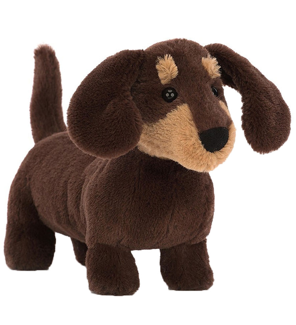 Jellycat Kuscheltier - 29x19 cm - Otto Sausage Dog - Jellycat - One Size - Kuscheltiere von Jellycat