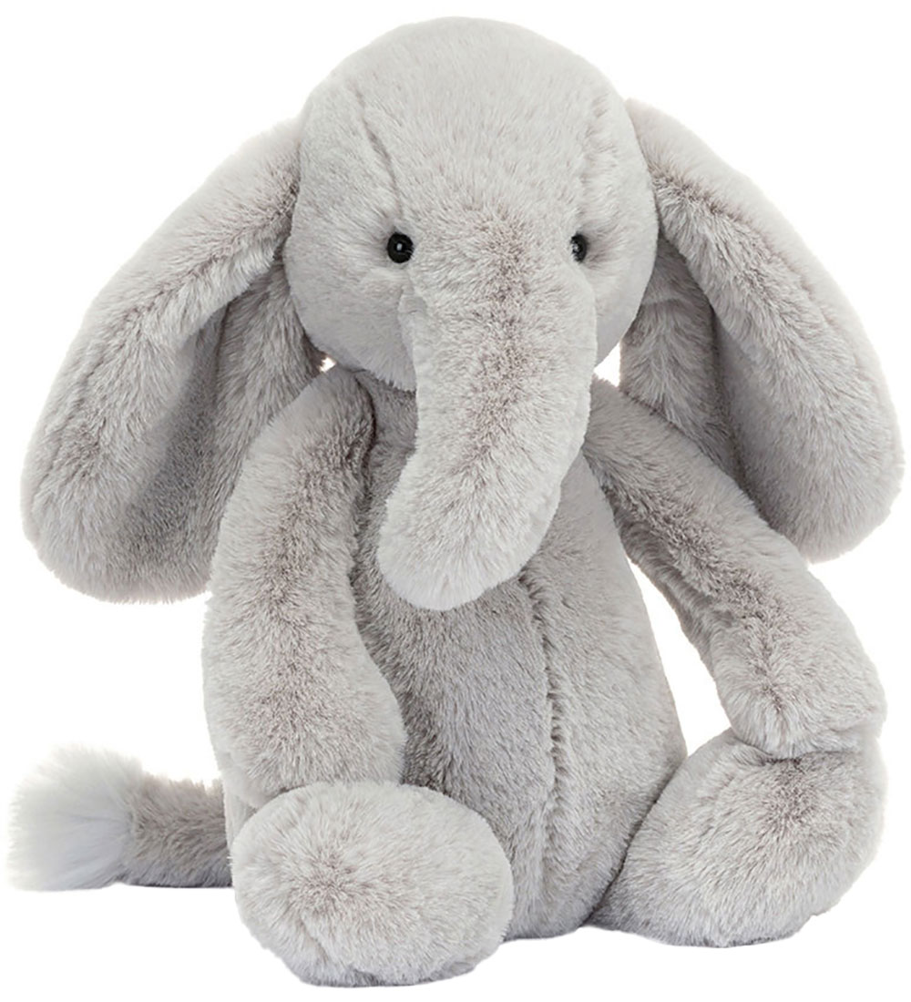 Jellycat Kuscheltier - 51x21 cm - Schüchtern Luxe Elephant Thudd - Jellycat - One Size - Kuscheltiere Jellycat Kuscheltier - 51x21 cm - Schüchtern Luxe Elephant Thudd - Jellycat - One Size - Kuscheltiere von Jellycat
