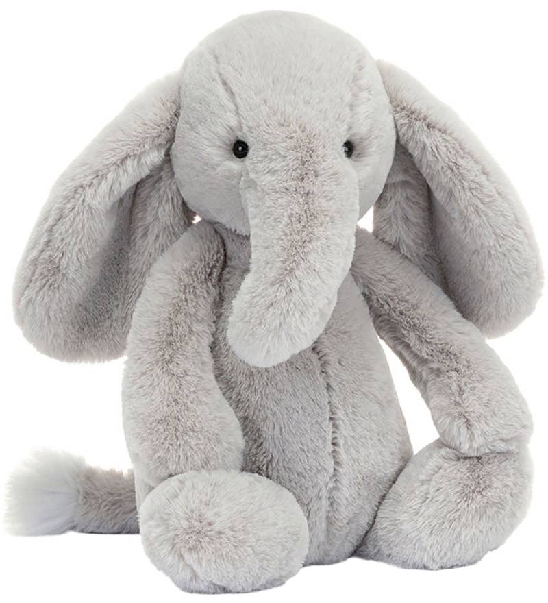 Jellycat Kuscheltier - 51x21 cm - Schüchtern Luxe Elephant Thudd - Jellycat - One Size - Kuscheltiere Jellycat Kuscheltier - 51x21 cm - Schüchtern Luxe Elephant Thudd - Jellycat - One Size - Kuscheltiere von Jellycat