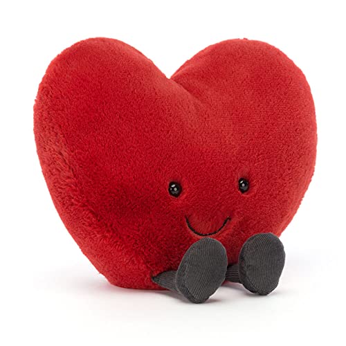 Jellycat Lustiges rotes Herz, groß – L 6 cm x B 19 cm x H 17 cm Jellycat Lustiges rotes Herz, groß – L 6 cm x B 19 cm x H 17 cm von Jellycat