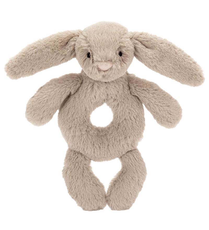Jellycat Ringrassel - 18x8 cm - Bashful Bunny - Beige - Jellycat - One Size - Rasseln Jellycat Ringrassel - 18x8 cm - Bashful Bunny - Beige - Jellycat - One Size - Rasseln von Jellycat