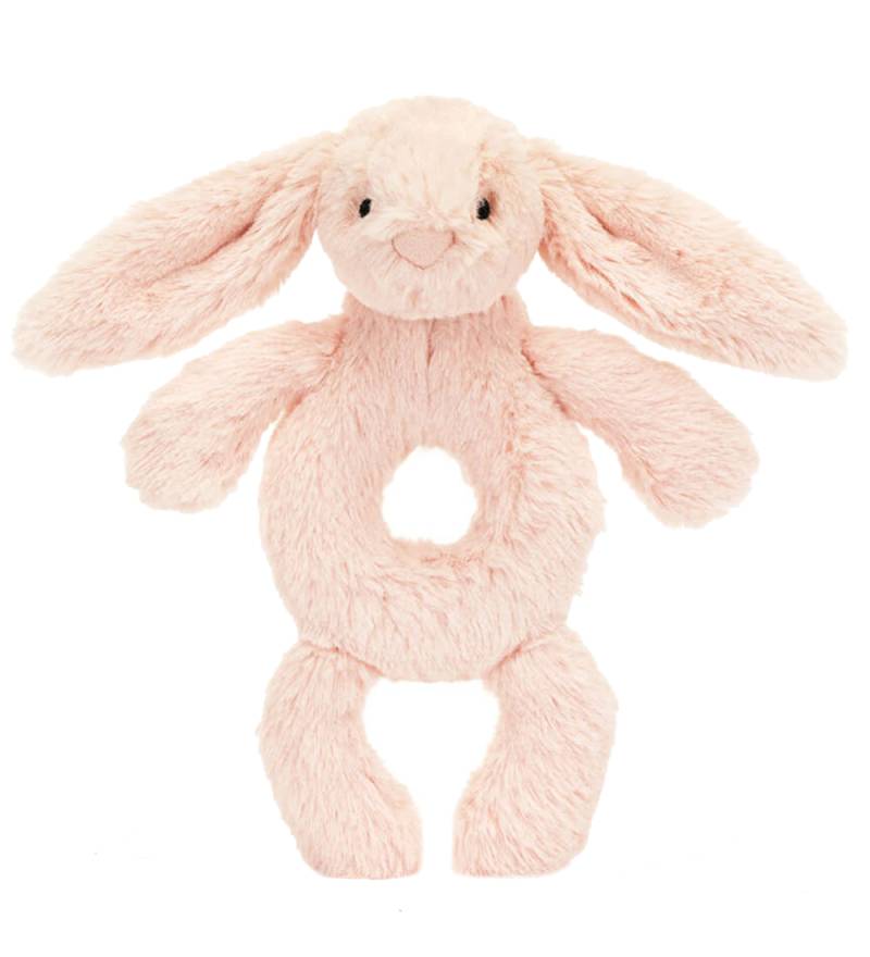 Jellycat Ringrassel - 18x8 cm - Bashful Bunny - Blush - Jellycat - One Size - Rasseln Jellycat Ringrassel - 18x8 cm - Bashful Bunny - Blush - Jellycat - One Size - Rasseln von Jellycat