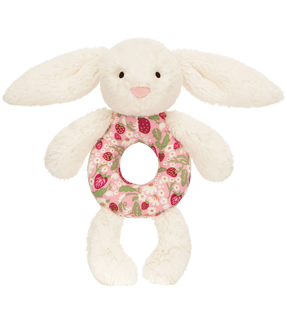 Jellycat Ringrassel - 18x8 cm - Blossom Cream Bunny Berry - Jellycat - One Size - Rasseln Jellycat Ringrassel - 18x8 cm - Blossom Cream Bunny Berry - Jellycat - One Size - Rasseln von Jellycat