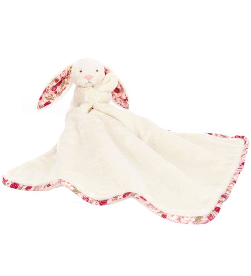 Jellycat Schmusetuch - 15x34 cm - Blossom Cream Bunny Berry - Jellycat - One Size - Schmusetücher Jellycat Schmusetuch - 15x34 cm - Blossom Cream Bunny Berry - Jellycat - One Size - Schmusetücher von Jellycat