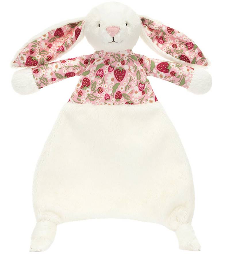 Jellycat Schmusetuch - 27x20 cm - Blossom Cream Bunny Berry - Jellycat - One Size - Schmusetücher Jellycat Schmusetuch - 27x20 cm - Blossom Cream Bunny Berry - Jellycat - One Size - Schmusetücher von Jellycat