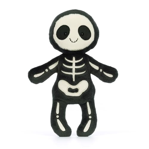 Jellycat Skelett Bob Stofftier 33.0 cm | Gruseliges Halloween Plüsch | Klassisches Kindergeschenk von Jellycat
