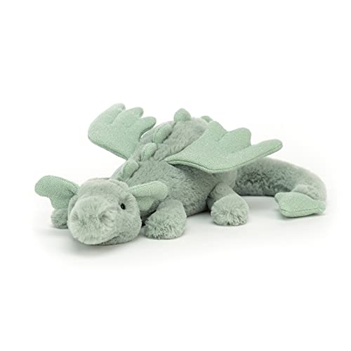 Peluche Sage Dragon Little - L: 7 cm x l : 26 cm x H: 7 cm von Jellycat