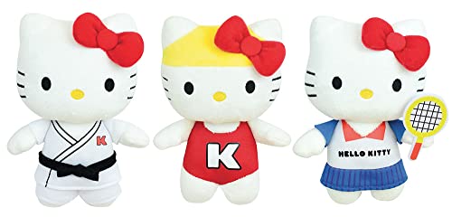 Hello Kitty Stofftier Sport, 14 cm, 3 Stück von Jemini