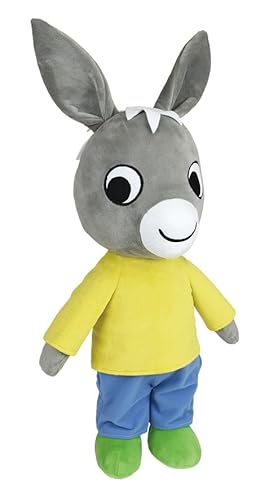 JEMINI | Plüsch-Esel Trotro | 57 cm | weiche Verarbeitung | offizielles Lizenzprodukt | Spielzeug für Kleinkinder | Kuscheltier für Babys und Kinder | maschinenwaschbar | Geschenkidee ab der Geburt | von Jemini