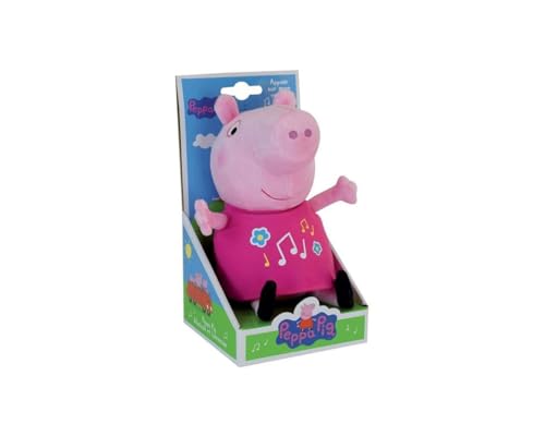 Jemini – 023344 – Peppa Pig – Plüschtier mit Musik und Licht, -25 cm von Jemini