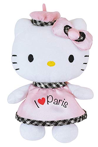 Jemini 023360 Plüschtier Hello Kitty I Love Paris, -17 cm von Jemini