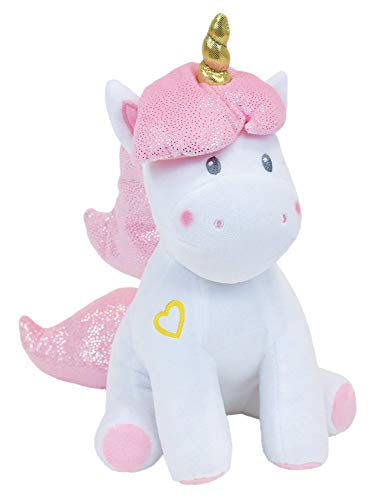 Jemini 023827 Plüschfigur Einhorn, +/-30 cm, weiß rosa Jemini 023827 Plüschfigur Einhorn, +/-30 cm, weiß rosa von Jemini