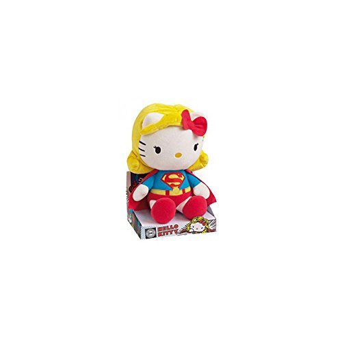 Jemini – 22791 – Plüschtier Hello Kitty Super Woman 27 cm – DC Comics Super Heroes von Jemini