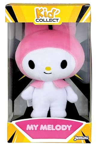 Jemini | My Melody Sanrio Kid'Collect Plüschtier | 13 cm | weiches Mini-Plüschtier zum Sammeln | von Geburt an | Charakter Freund von Hello Kitty | offizielles Lizenzprodukt | Geschenkidee für Baby von Jemini