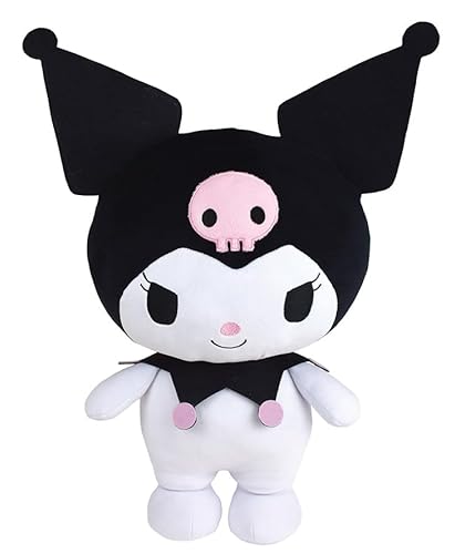 Jemini | Plüschtier Kuromi 40 cm | Flauschiges Kissen schwarz und weiß | waschbares Baby-Schmusetuch | Offizielles Sanrio-Lizenzprodukt | Kawaii Lernspielzeug ab der Geburt | Geschenkidee für Kinder Jemini | Plüschtier Kuromi 40 cm | Flauschiges Kissen schwarz und weiß | waschbares Baby-Schmusetuch | Offizielles Sanrio-Lizenzprodukt | Kawaii Lernspielzeug ab der Geburt | Geschenkidee für Kinder von Jemini