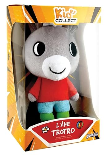 Jemini | Trotro Plüschtier 13 cm | Kollektion Kid'Collect | Trotro weich und lustig | Plüsch zum Sammeln | Französische Marke | lebendige Farben | herzerwärmender Begleiter | Geschenkidee für Kinder von Jemini