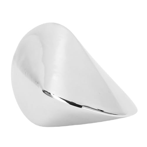 Jenngaoo Edelstahl Stressabbau Ball, Robuste Anti-Stress-Kugel mit Tai-Chi-Design, Kompakte Metall-Spielzeuggröße 6,6x5 cm für Entspannung Erwachsene und Unterwegsnutzung von Jenngaoo