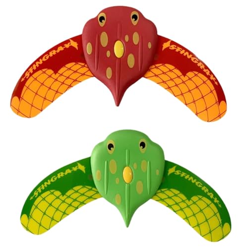 Wasserspielzeug für Kinder,2 Stück Schwimmende Rochenfigur mit Wasserantrieb,Badespielzeug für Pool,Strand & Meer,Sommer-Spielzeug für draußen Wasserspielzeug für Kinder,2 Stück Schwimmende Rochenfigur mit Wasserantrieb,Badespielzeug für Pool,Strand & Meer,Sommer-Spielzeug für draußen von Jennytim