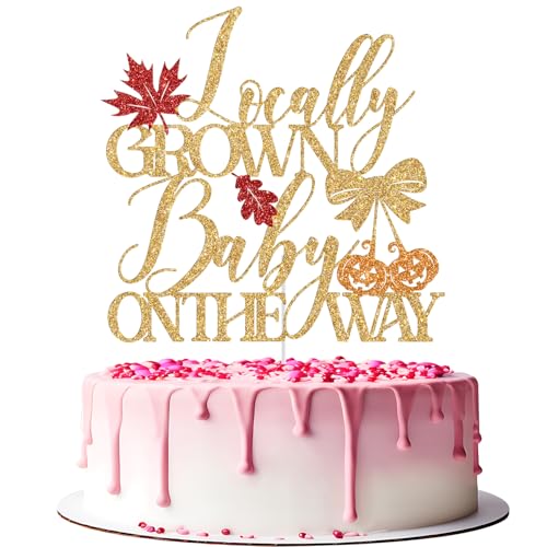 Lokal gewachsenes Baby on the Way Tortenaufsatz, kleiner Kürbis, Babyparty, Kuchendekoration, Herbst-Bauernmarkt, Babyparty, Party-Dekorationen, Goldglitzer Lokal gewachsenes Baby on the Way Tortenaufsatz, kleiner Kürbis, Babyparty, Kuchendekoration, Herbst-Bauernmarkt, Babyparty, Party-Dekorationen, Goldglitzer von Jenrtvis