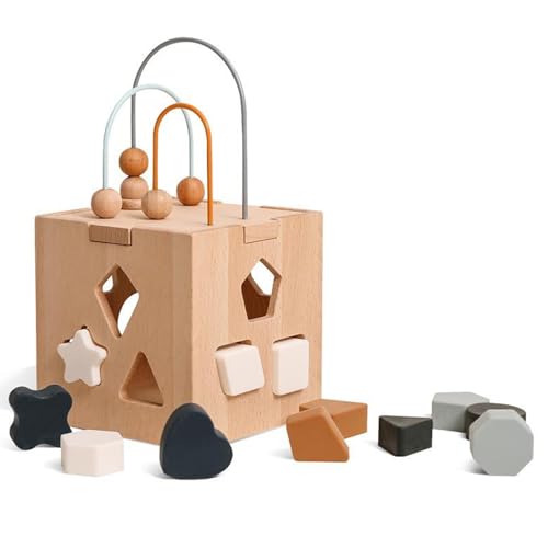 3 -in -1 -Holzmontessori -Spielzeug für 1+ Jahr - Holzspielzeug für Kleinkinder 1-3 - Lernspielzeug für 1 Jahr alte - Holzbabysspielzeug - Montessori -Spielzeug für 2 Jahre alte, Holzstangenspielzeug 3 -in -1 -Holzmontessori -Spielzeug für 1+ Jahr - Holzspielzeug für Kleinkinder 1-3 - Lernspielzeug für 1 Jahr alte - Holzbabysspielzeug - Montessori -Spielzeug für 2 Jahre alte, Holzstangenspielzeug von Jeorywoet