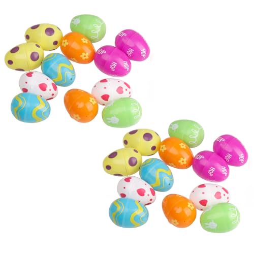 Jeorywoet 24pcs Ostereier, farbenfrohe realistische Plastikeier, gefälschte Hühnereier Osterkorb, künstliche Ostereier leer, Spielen Sie Faux -Osterei für DIY -Handwerk, Plastikeier Jeorywoet 24pcs Ostereier, farbenfrohe realistische Plastikeier, gefälschte Hühnereier Osterkorb, künstliche Ostereier leer, Spielen Sie Faux -Osterei für DIY -Handwerk, Plastikeier von Jeorywoet