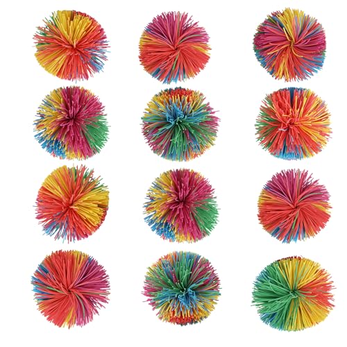 6 Stück Wuschelball Mitgebsel Kindergeburtstag Gastgeschenke, Baller Jonglierbälle Sensorik Spielzeug Stressball Kinder Autismus Hilfsmittel, Rainbow Squeeze Ball für Familienspiele/Party 6 Stück Wuschelball Mitgebsel Kindergeburtstag Gastgeschenke, Baller Jonglierbälle Sensorik Spielzeug Stressball Kinder Autismus Hilfsmittel, Rainbow Squeeze Ball für Familienspiele/Party von Jeqqinuz