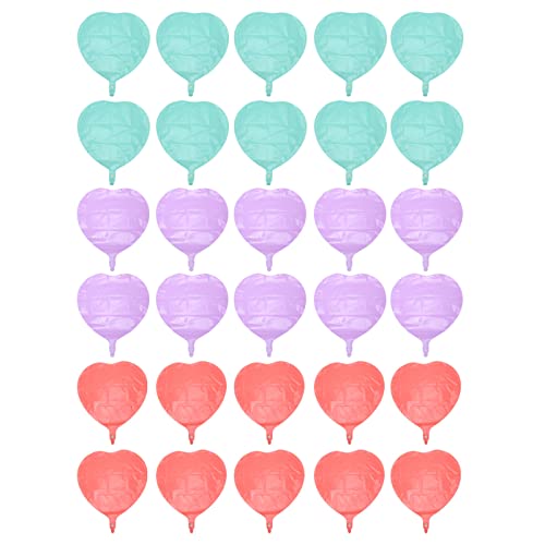 30pcs Herzballons süße helle Farbe Multi Purpose Event von Jerliflyer
