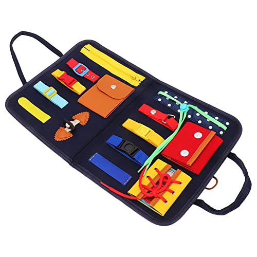 Jerliflyer Montessori Kleinkinder geschäftiger Board Bildungsssenorisches Spielzeug Autismus -Lernwerkzeug für Kinder Jerliflyer Montessori Kleinkinder geschäftiger Board Bildungsssenorisches Spielzeug Autismus -Lernwerkzeug für Kinder von Jerliflyer