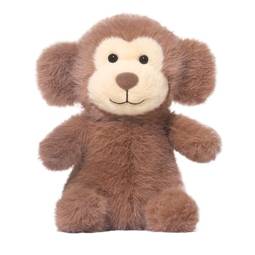 Affenplüschspielzeug, gefüllter Affenspielzeug, Plüschtierpuppe, kuscheliges Hauskissen, weicher Stoffbau, Geschenk für alle Altersgruppen, 9,06 Zoll, Wohnzimmerausstellung, Urlaubsüberraschung Affenplüschspielzeug, gefüllter Affenspielzeug, Plüschtierpuppe, kuscheliges Hauskissen, weicher Stoffbau, Geschenk für alle Altersgruppen, 9,06 Zoll, Wohnzimmerausstellung, Urlaubsüberraschung von Jeruytgh