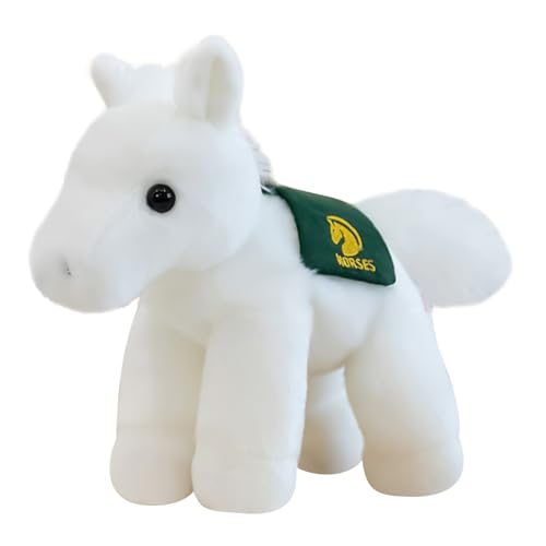 Gefüllter Spielzeug Animal Horse, Mit Gemütlichem Feeling Design, 2026 Süße Maskottchenpuppe, Entzückende Pferdepuppe, Leicht Und Tragbar, Zum Kuscheln Während des Schlafengehens Oder Der Naptime von Jeruytgh