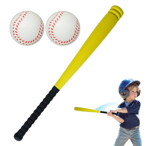 Jeruytgh Kinder-Baseball-Trainingsausrüstung, Baseball-Übungsspielzeug für den Außenbereich | 3X/Set Baseball-Schlagset - Interaktives Schlagball-Set, lustiges Baseball-Set, Kinderspielzeug für von Jeruytgh