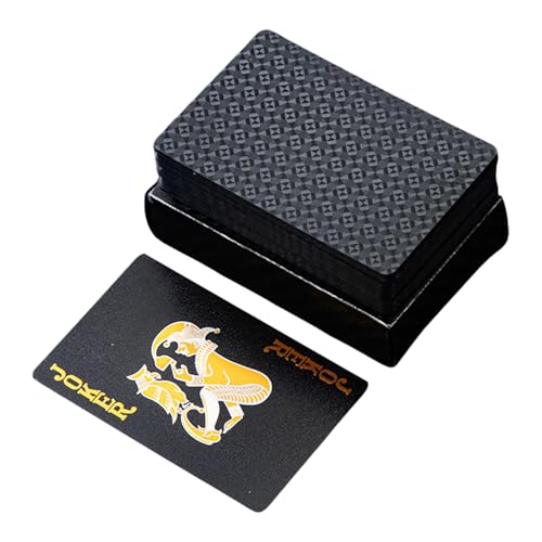 Jeruytgh Poker -Spielkarte, Team Building Card Game, Interactive Cards -Spiel, PP -Material, Komfortabel, 8,7x5.7x2,6 cm, 54 Blätter, Für Familienkonversationsverhältnisse Fremde Beziehung von Jeruytgh