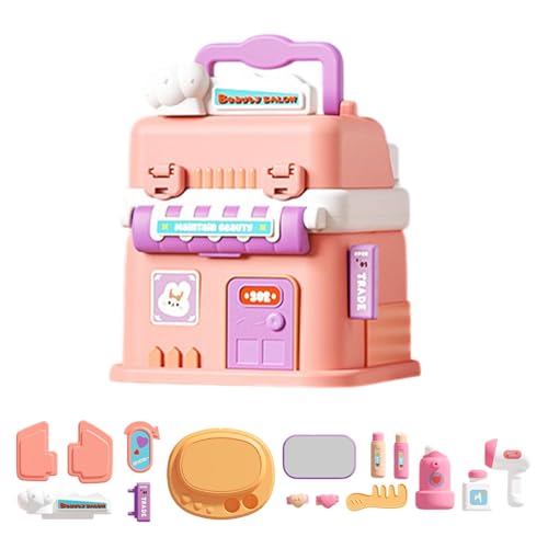 Kids Learning Activities | Cognitive Development Toys | Pretend Play Doll House | Educational Toys | Educational Toys | Portable Design with a Handle for Easy Storage and Carrying The Go von Jeruytgh