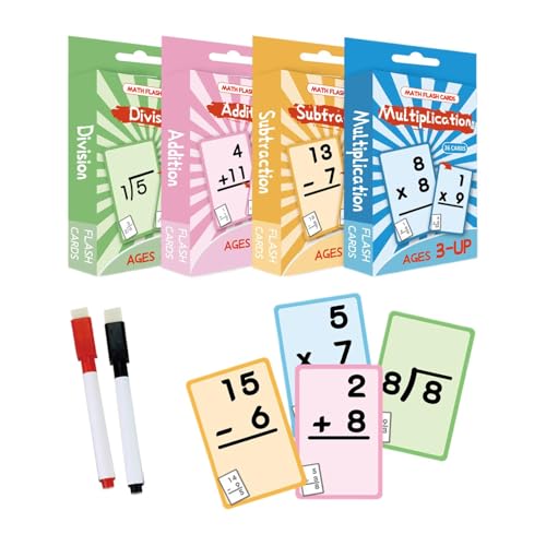 Lernkarten für Mathematik, Additions- und Subtraktions-Lernkarten, Mathematik-Fähigkeiten, Lernposter, Lernkarten, hilft Kindern, stärkeres Mathematikwissen zu entwickeln, ideal für Kinder Lernkarten für Mathematik, Additions- und Subtraktions-Lernkarten, Mathematik-Fähigkeiten, Lernposter, Lernkarten, hilft Kindern, stärkeres Mathematikwissen zu entwickeln, ideal für Kinder von Jeruytgh