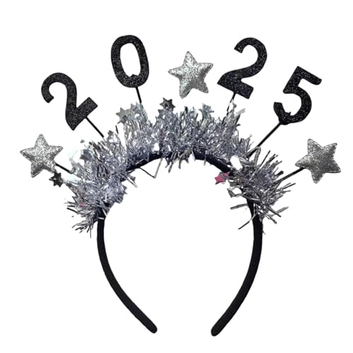 Neujahr Haarschmuck 2025 | 2025 Stirnbänder | Glitzer Happy New Year Stirnband 2025 | 2025 Start Year Eve Haarschmuck | Silvester Tiara Stirnband 2025 | Bequem für Silvesterversammlungen Neujahr Haarschmuck 2025 | 2025 Stirnbänder | Glitzer Happy New Year Stirnband 2025 | 2025 Start Year Eve Haarschmuck | Silvester Tiara Stirnband 2025 | Bequem für Silvesterversammlungen von Jeruytgh