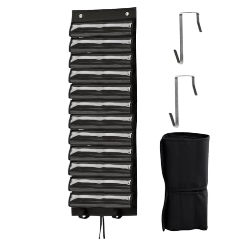 P Laymat-Halter, Matten-Türorganisator, Spiele-Display-Rack, Doppelseitiges Design, Geräumiger Raum, Schwarz, Für Familienversammlungen, Partys, Spielzimmer Und Heimnutzung von Jeruytgh