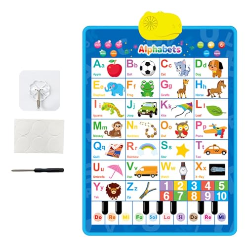 Speech Poster for Kids | Alphabet Wall Chart | Christmas Learning Toy | Birthday Gift for Kids | Talking Learning Chart | Safe and Durable Design, Great for Visual and Auditory Learning Speech Poster for Kids | Alphabet Wall Chart | Christmas Learning Toy | Birthday Gift for Kids | Talking Learning Chart | Safe and Durable Design, Great for Visual and Auditory Learning von Jeruytgh