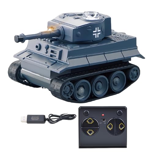 Spielzeug Des Fernbedienungskontrollpanzers, Bildungsschlacht Tank, STEM-Lernen RC-Fahrzeug, Simulationsgetriebener Realismus, Praktisch Zu Bedienen, 6,8x4x3,9 Cm, Für Aktivitäten Mädchen Schla von Jeruytgh