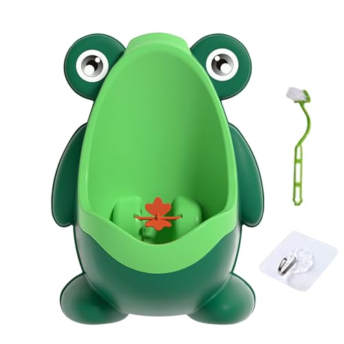 Töpfchen-Trainingstoilette, Cartoon Frog Boy Urinal Töpfchen-Trainer, Badezimmer Urinal, Verschüttete Hygiene, Effiziente Unordnung, 22,5 X 16 X 29 cm, Für Innenreisen Camping Töpfchen-Trainingstoilette, Cartoon Frog Boy Urinal Töpfchen-Trainer, Badezimmer Urinal, Verschüttete Hygiene, Effiziente Unordnung, 22,5 X 16 X 29 cm, Für Innenreisen Camping von Jeruytgh