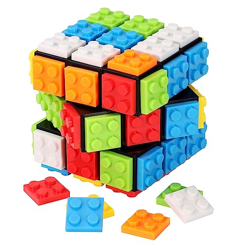 Jesustree Zauberwürfel 3x3 Klassisch Speed Cube Magischer Würfel Puzzles Magic Cube Knobelspiel Geschenke für Kinder und Erwachsene ab 8 Jahren von Jesustree