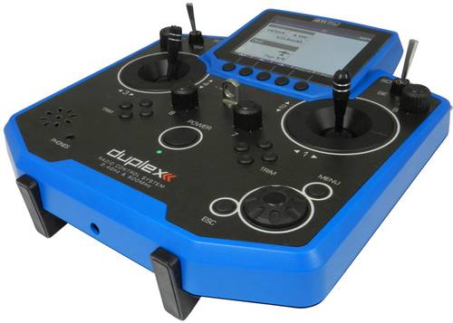 Jeti DS-12 Multimode Blau Hand-Fernsteuerung 2,4GHz Anzahl Kanäle: 8 von Jeti