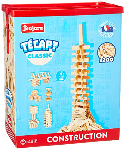 JeuJura Holzspielzeug Bauklötzer Tecap Classic, Karton mit 200 Klötzern JeuJura Holzspielzeug Bauklötzer Tecap Classic, Karton mit 200 Klötzern von Jeujura