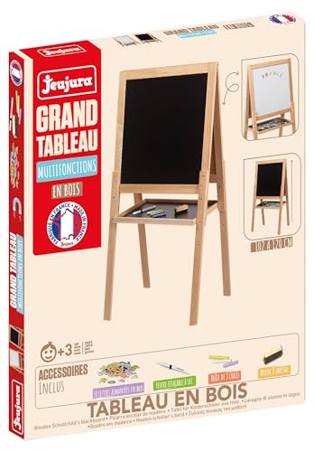 Jeujura - Große Multifunktionstafel aus Holz – Nachahmungsspiel – eine Tafel aus Holz – eine magnetische weiße Schiefertafel – Aufbewahrungstablett – Schreiben – Zeichnen – ab 3 Jahren – 8748 Jeujura - Große Multifunktionstafel aus Holz – Nachahmungsspiel – eine Tafel aus Holz – eine magnetische weiße Schiefertafel – Aufbewahrungstablett – Schreiben – Zeichnen – ab 3 Jahren – 8748 von Jeujura