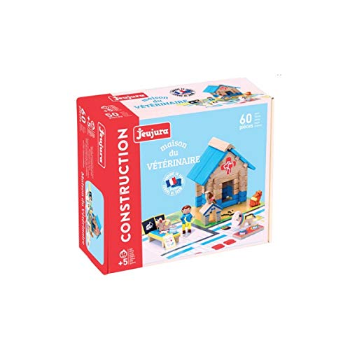 Jeujura J8216 La Maison du vetérinaire-60 Stück Zubehör für Babypuppen, bunt, S Jeujura J8216 La Maison du vetérinaire-60 Stück Zubehör für Babypuppen, bunt, S von Jeujura